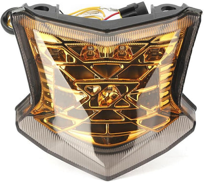 ya 10 9.16 zhengce Gold Motocycle Rear LED Turn Signal Taillight for Kawasaki Z900/Z650 ABS 20