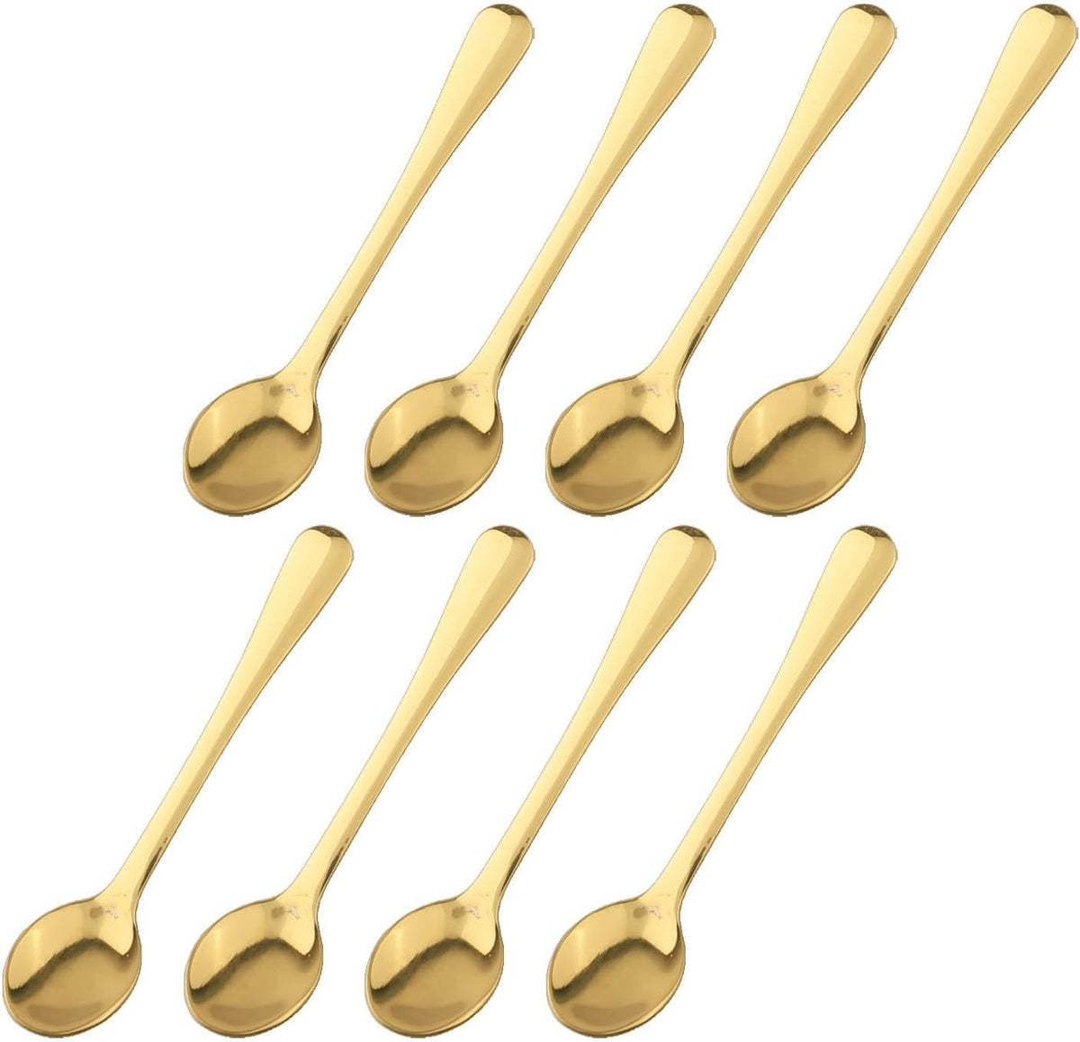 ya 14 9.20 baidi Tiny Kitchen Tools for Mini Stainless Steel Spoon Set with Eight Pieces Inside-1