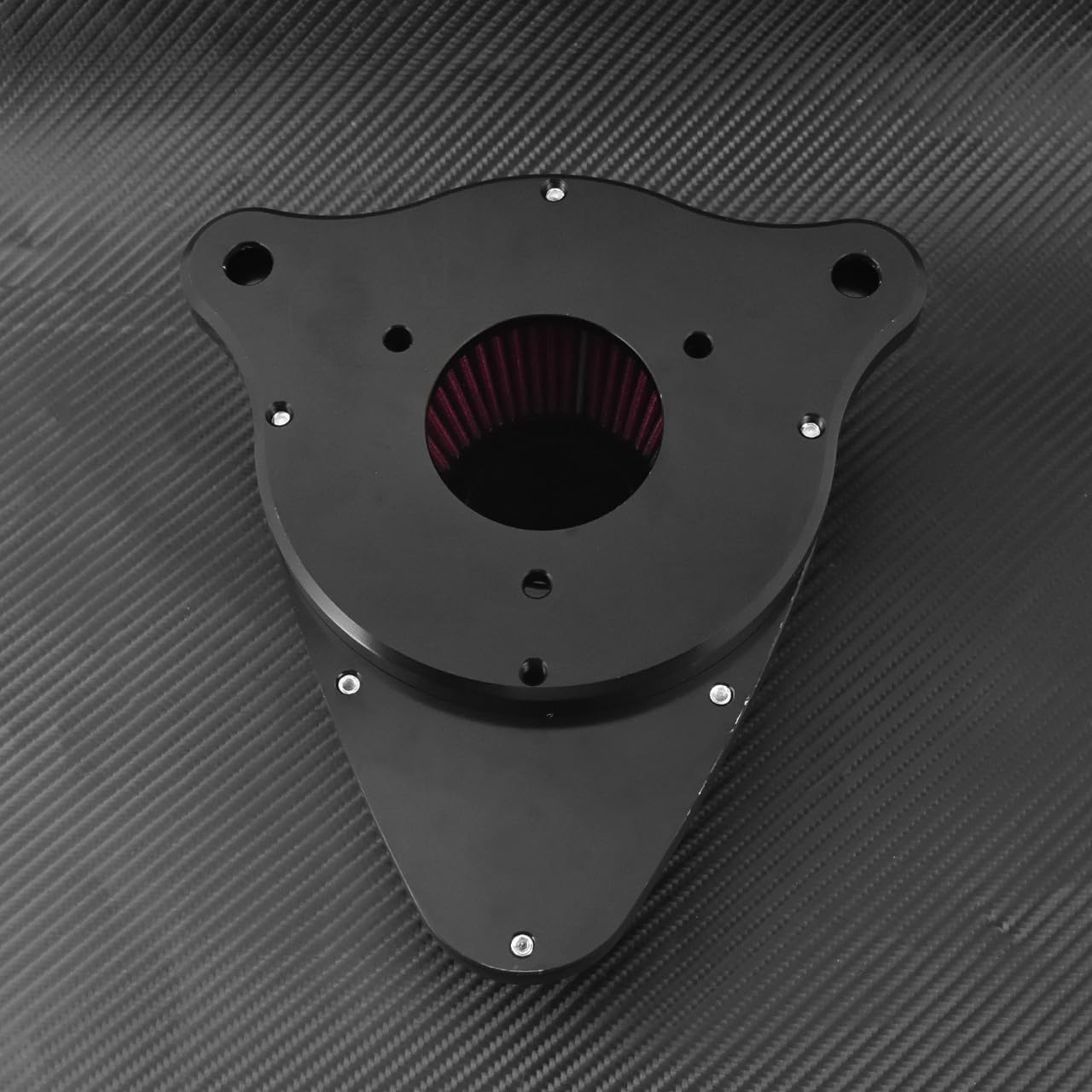 ya 5 8.10 Turnable Air Cleaner Air Filter System Fit for Harley FLTR FLHX 08-16 Softail 16
