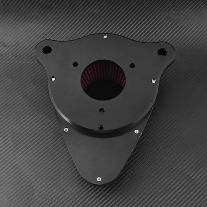 ya 5 8.10 Turnable Air Cleaner Air Filter System Fit for Harley FLTR FLHX 08-16 Softail 16