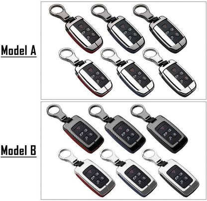 ya 5 8.24 baidi for Land Rover Discovery for Range for Rover/for Jaguar Leather Key Fob Case Cover Shell
