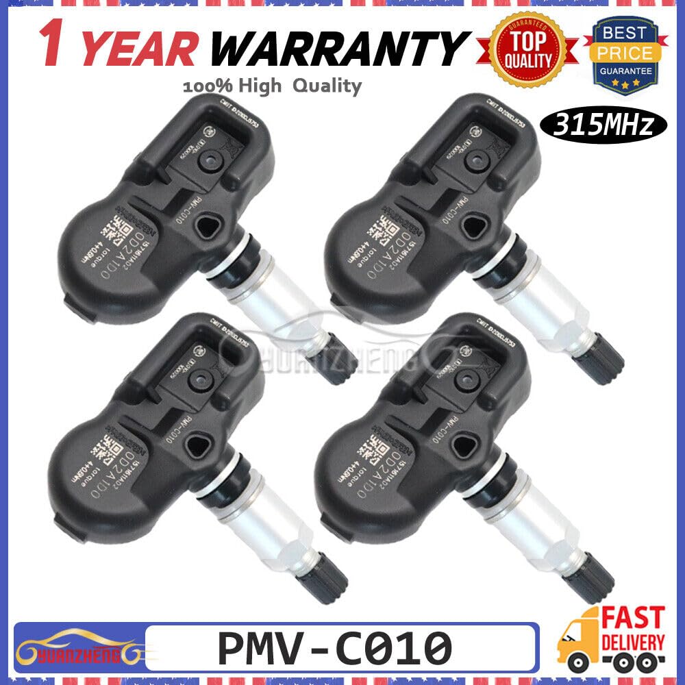 ya 4 8.8 4pcs PMV-C010 42607-30060 Tire Pressure Sensor TPMS for Toyota for Scion for Lexus 