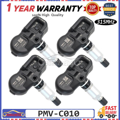 ya 4 8.8 4pcs PMV-C010 42607-30060 Tire Pressure Sensor TPMS for Toyota for Scion for Lexus 