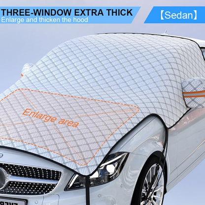 ya 5 8.24 baidi 7 Layer Car Cover Outdoor Water Proof Rain Snow Sun Dust Sunshade UV Protector