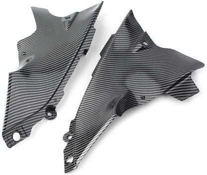ya 23 10.7 baidi Front Dash Air Tube Trim Cover for Yamaha YZF-R1 YZF R1 2004-2006 Carbon Pattern