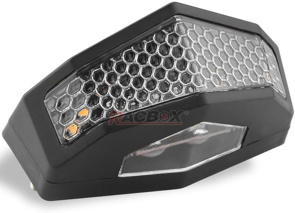 ya 7 8.24 baidi Universal Motorcycle LED Tail Light Rear Brake Taillight Stop Light Running Lamp