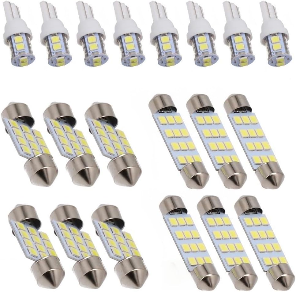 ya 13 9.15 baidi Office Outdoor Interior Light License Plate Lamp 6500K Accessories 20 Pcs