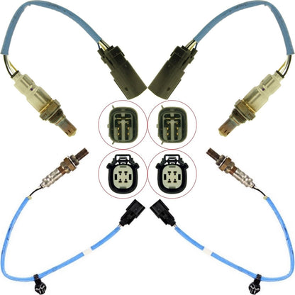ya 9 10.24 4pcs Oxygen O2 Sensor Up+Downstream for 2013-16 for Lincoln MKT MKZ for Ford Explorer