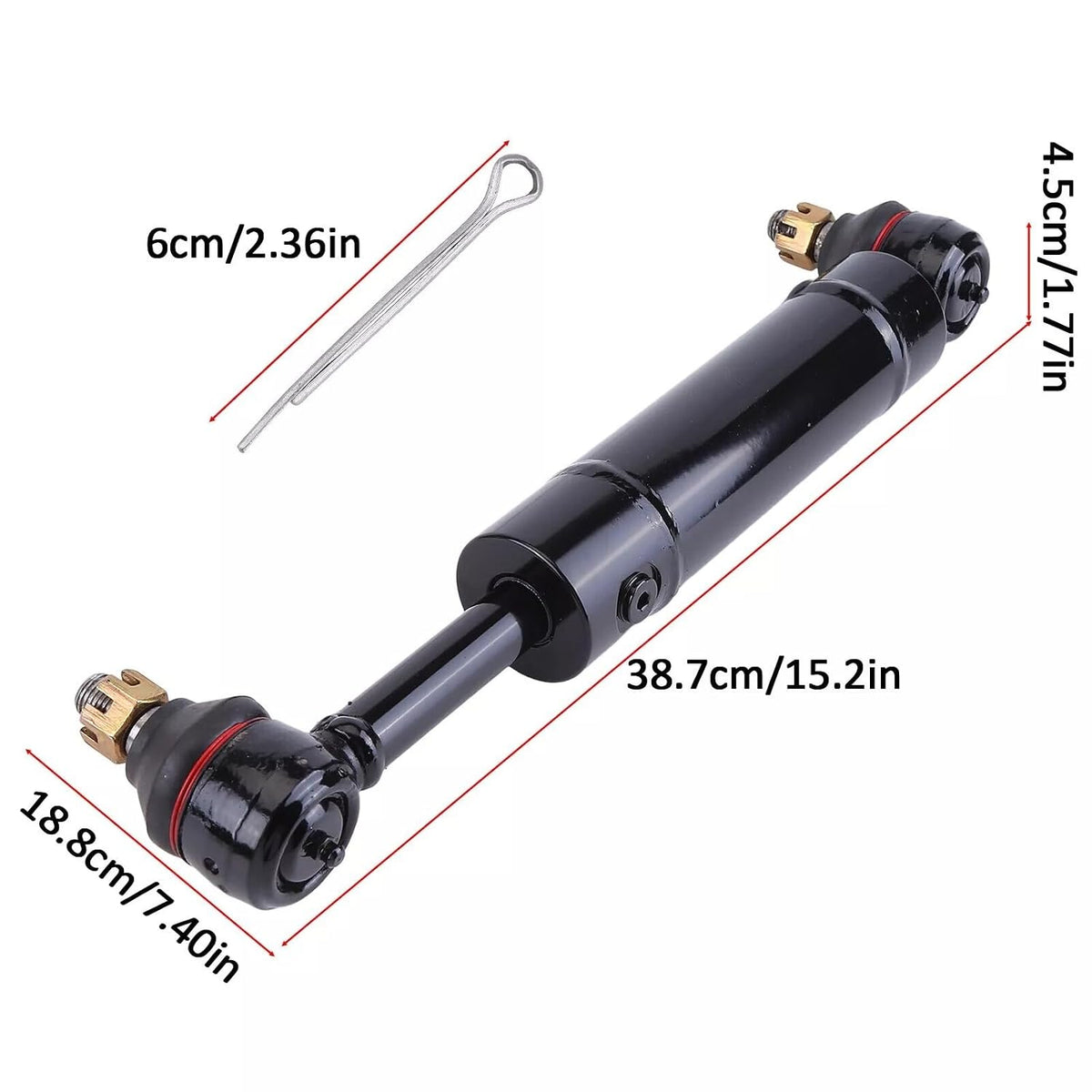 ya 16 10.20 baidi AM108896 LVA23451 Hydraulic Steering Cylinder for 955 Tractors