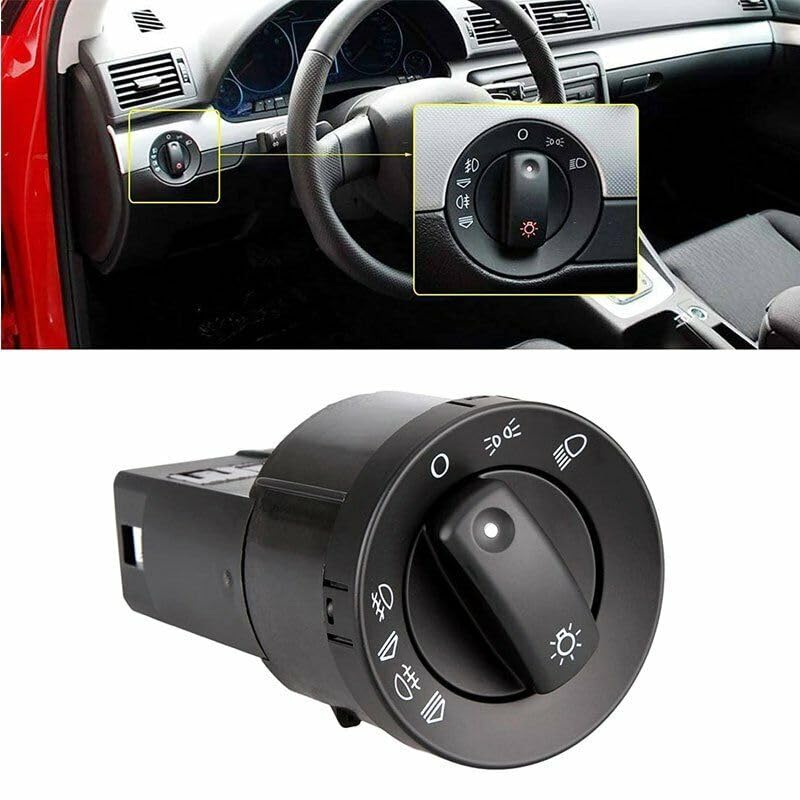 ya 4 8.8 Headlight Control Head Light Switch Fit for Audi A4 S4 B6 Quattro 8E0941531A SG