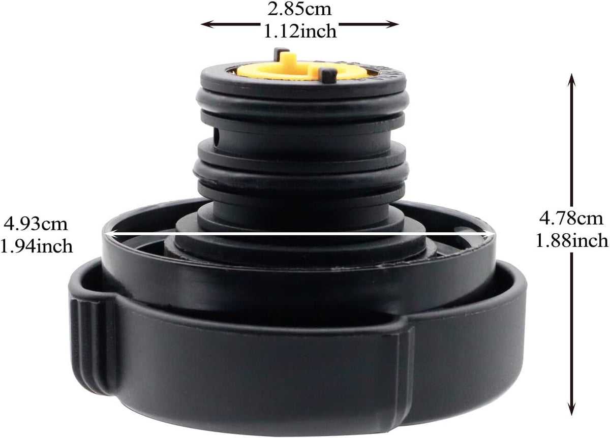 ya 11 9.14 baidiCar Coolant Expansion Tank Cap 1.4 Bar for BMW E30 E34 E39 E61 E63 E38 E65 X3 X5