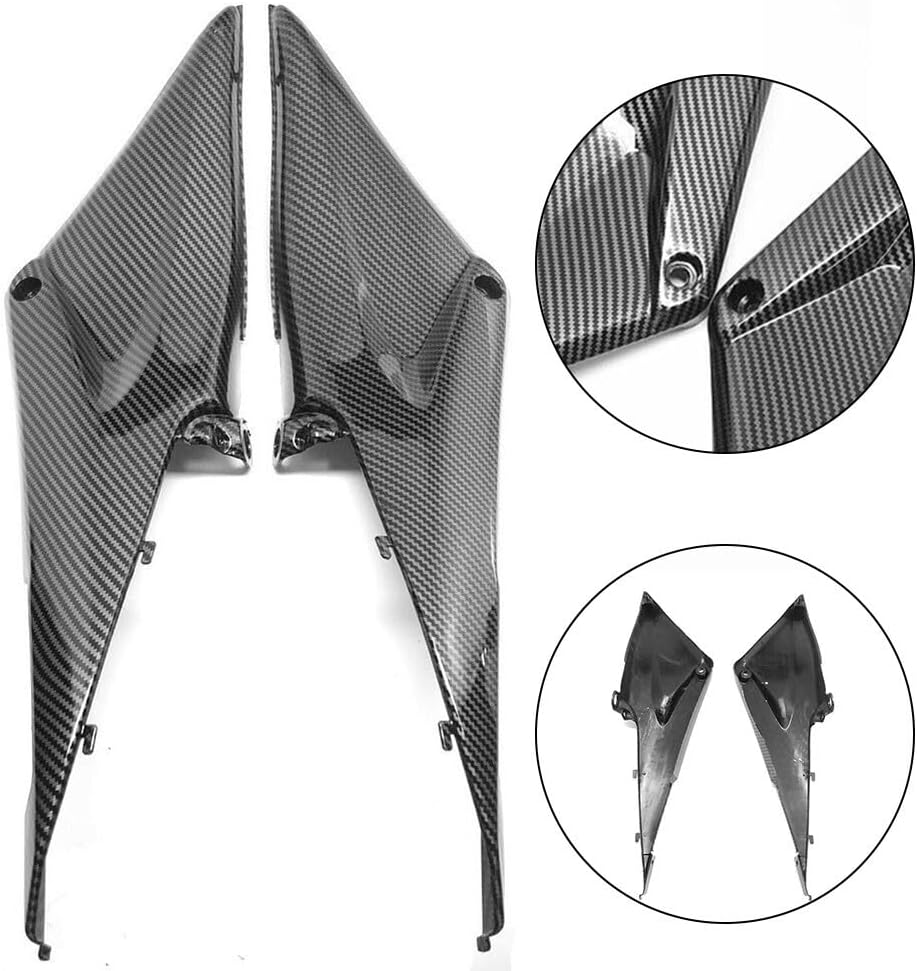 ya 13 9.15 baidi Carbon Fiber Gas Tank Side Cover Panel Fairing For CBR600RR 2005 2006 K5