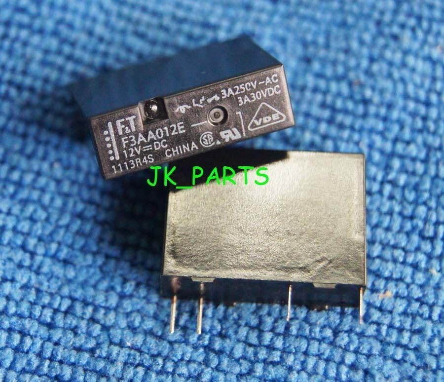 ya 16 10.20 baidi 5pcs 12V F3AA012E 4pins TAKAMISAWA/SPST Relay #W7*-