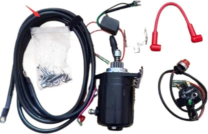 ya 2 8.15 Outboard Electrical Start Conversion Assembly Fit for TOHATSU 2 stroke 25-30HP