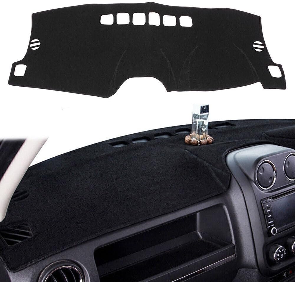 ya 4 8.10 Fit for Jeep 2012-17 Compass MK49 & 10-17 Patriot MK74 Dash Cover Mat Dashboard Pad