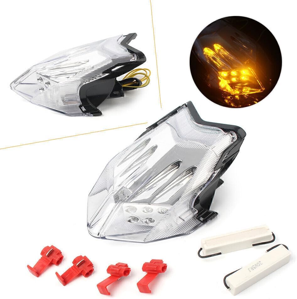 ya 10 9.16 zhengce For MV AGUSTA F3 675/800 2012-2014 Rear LED Tail Light Turn Signals Lamp