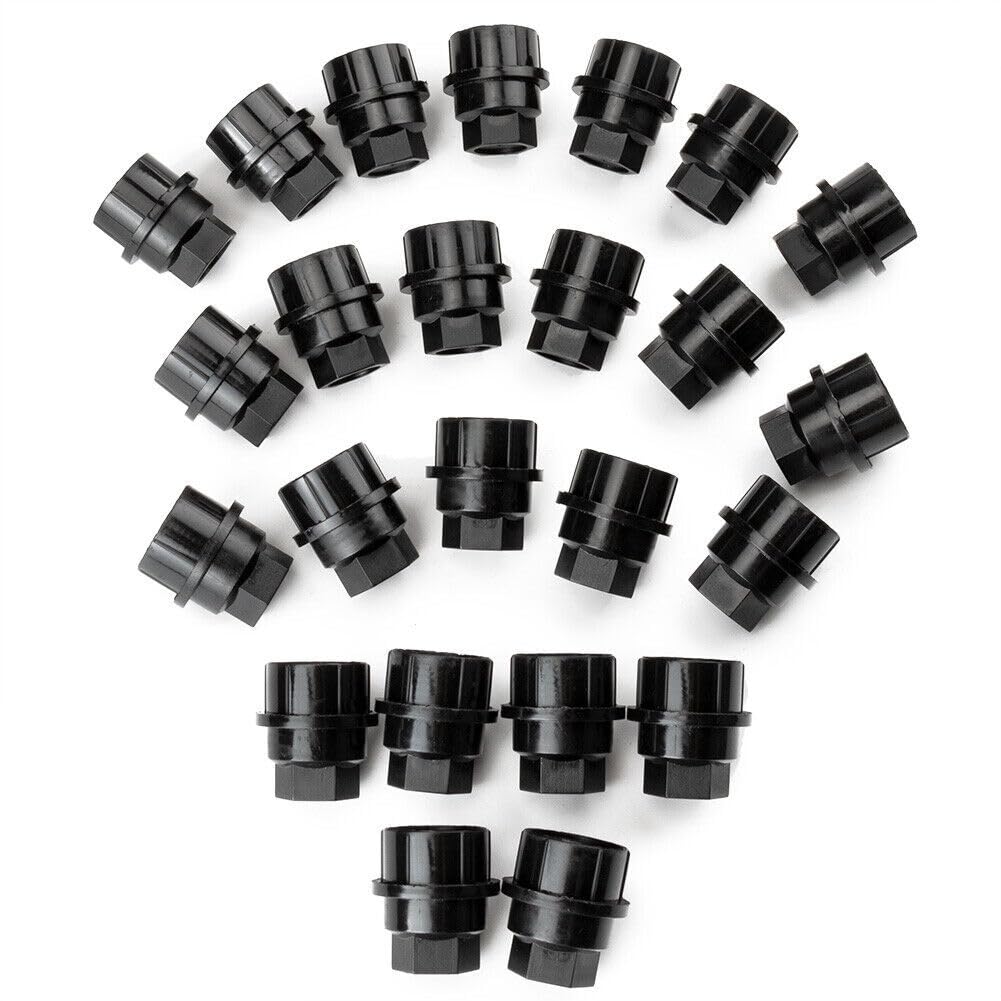 ya 10 9.16 baidi 24pcs Wheel Lug Nut Cover Cap 15646250 for Chevrolet for GMC 1500 2500 Tires Studs