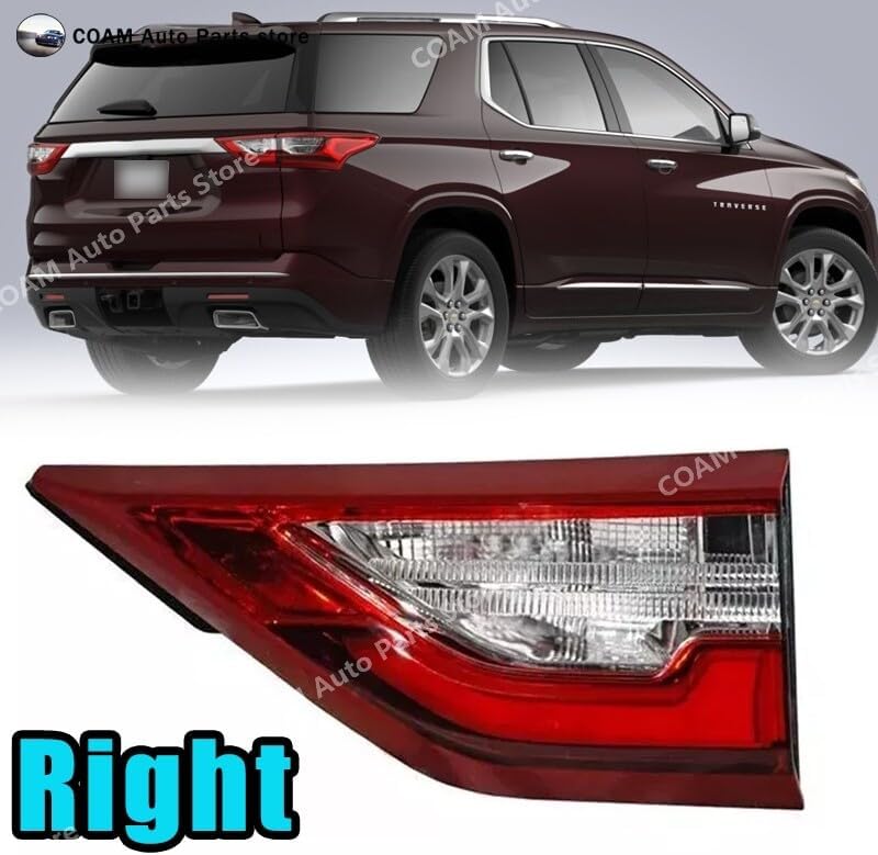 ya 4 8.24 baidi for Chevrolet Traverse 2018-2020 Right Inner Tail Light Rear Brake Reverse Light 
