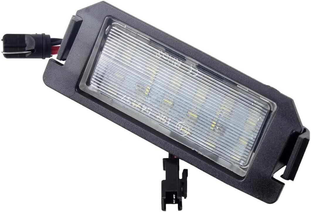 ya 4 8.14 2pcs LED SMD License Plate Light for Kia Rio III UB Picanto TA Soul AM 2011-2015 @