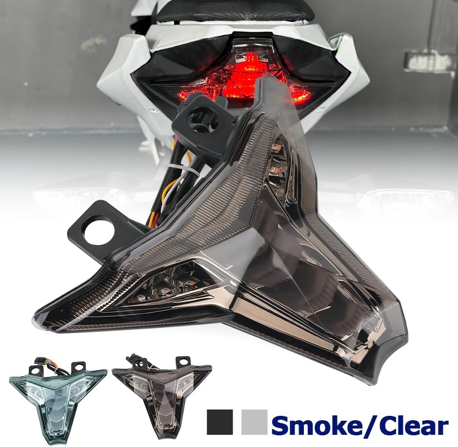 ya 4 8.24 baidi LED Integrated Brake Tail Light Turn Signal Blinker for Kawasaki Z400 ER Z1000