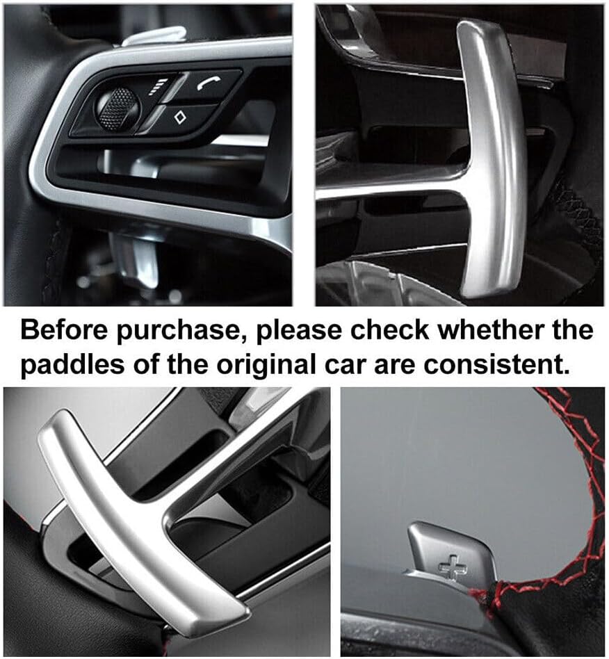 ya 5 8.24 baidi Fit for Porsche for PANAMERA Macan for Cayenne Steering Wheel Shift Paddle Shifter Extension