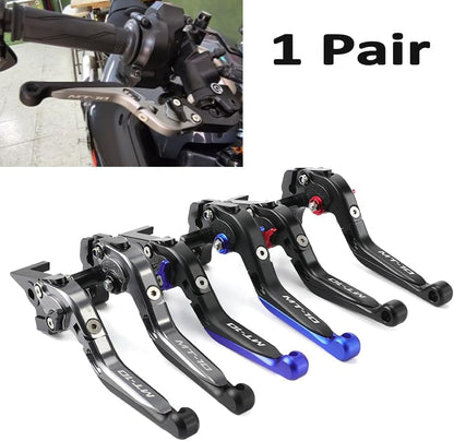 ya 4 8.14 Adjustable Foldable Extendable Clutch Brake Levers for Yamaha MT-10/SP 2022-2024
