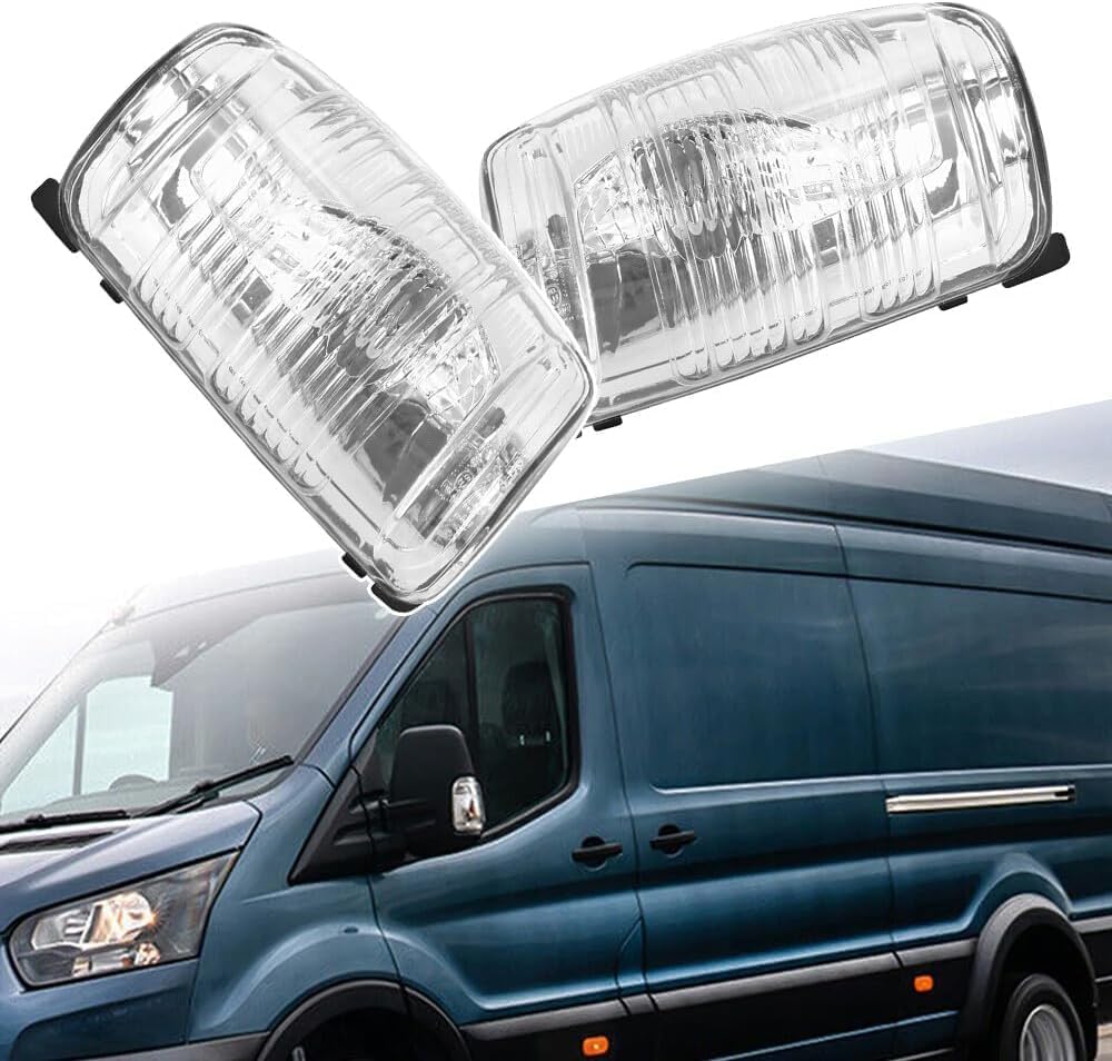 ya 14 9.20 zhengce HD Side Mirror Turn Signal Light Left & Right For 15-21 for d TRANSIT 150-1