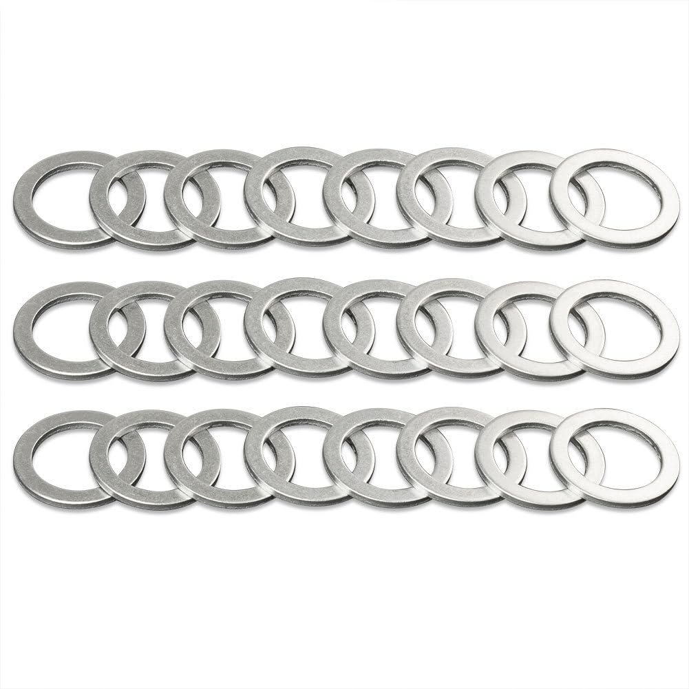 ya 5 8.10 10 Pack 20MM Oil Drain Plug Crush Washer GASKETS 94109-20000 for Honda/for Acura