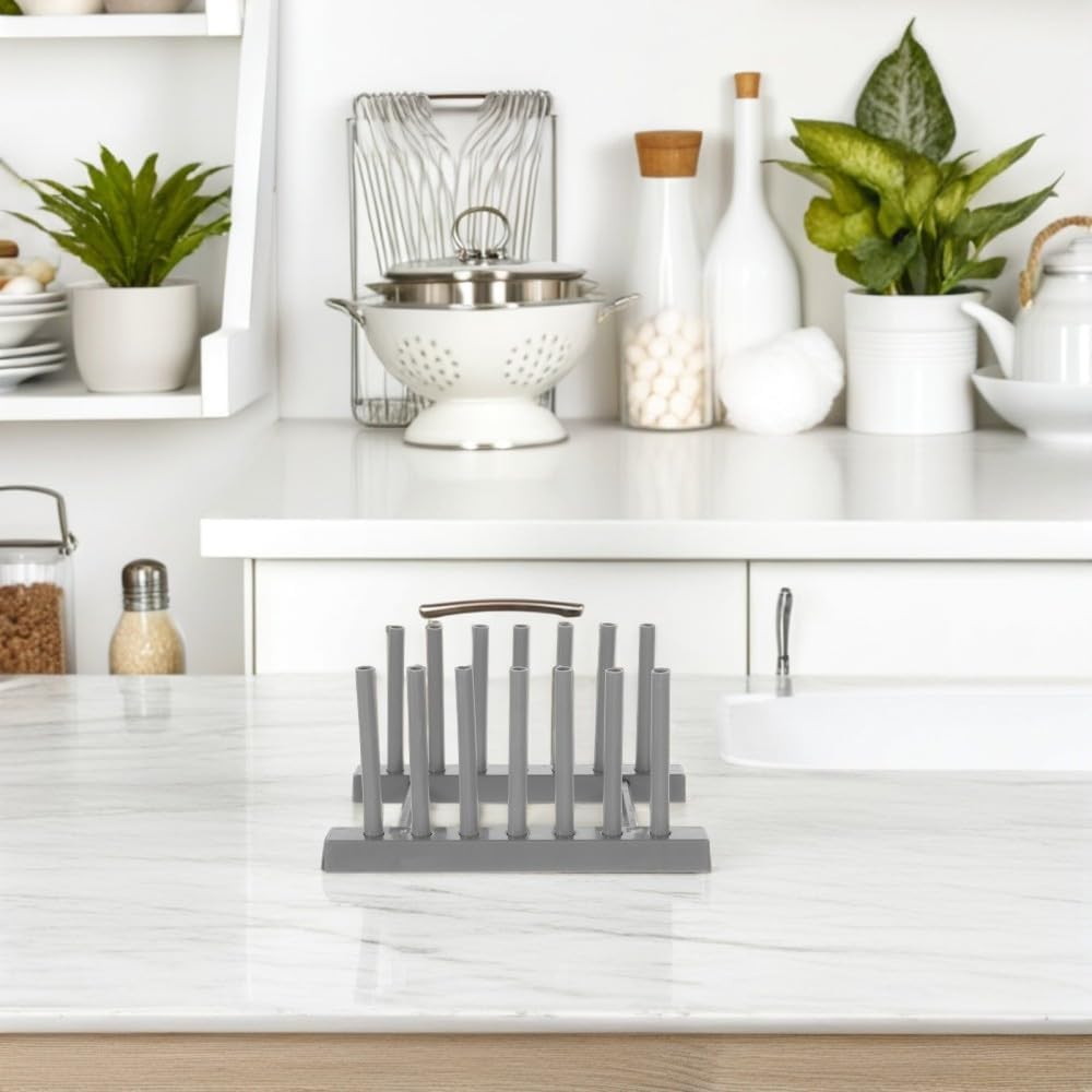 ya 26 10.21 baidi Plastic Dish Holder Drainer Drying Rack Plates Holder Pot Cover Holder Cover