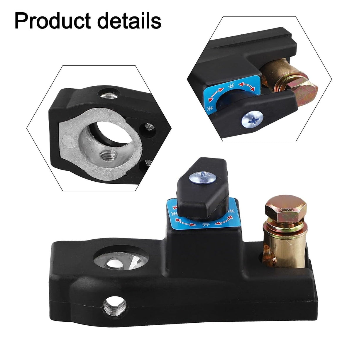 ya 23 10.7 baidi Batteries Disconnect Switch with Zinc Alloy Construction for Durability
