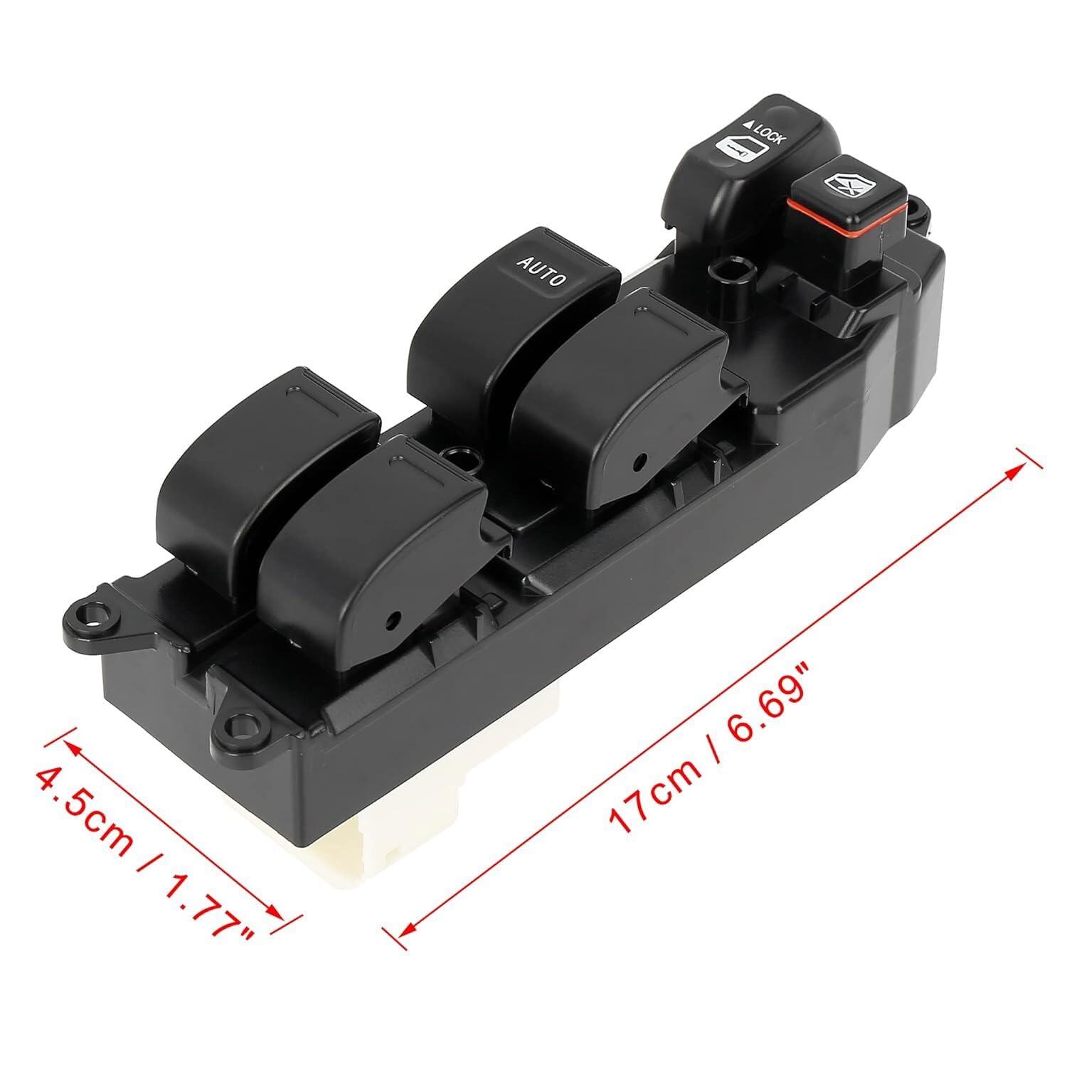ya 4 8.24 baidi 84820-42090 Power Window Master Control Switch Front Left for 01-05 Toyota RAV4