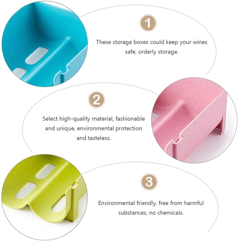 ya 26 10.21 baidi 3 Pcs Bevera Stora Box Bottle Holder for Refrigerator Frid Bins