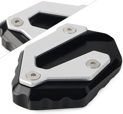 ya 2 8.15 Kickstand Side Stand Extension Pad Fit for Yamaha MT-07 14-18 XSR700 2016-2017 Black