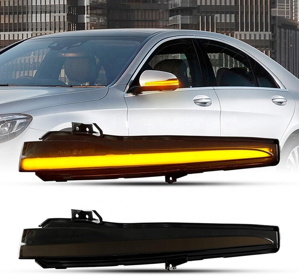 ya 7 8.24 baidi Suitable for Mercedes-Benz W205 W213 W222 W447 Dynamic LED Side Mirror Turn Signal Light 