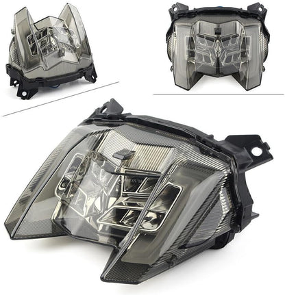 ya 4 8.8.2 ABS Plastic Taillight Rear Turn Signal Lamp Smoke Fits for Yamaha MT-09 2017-2020 19