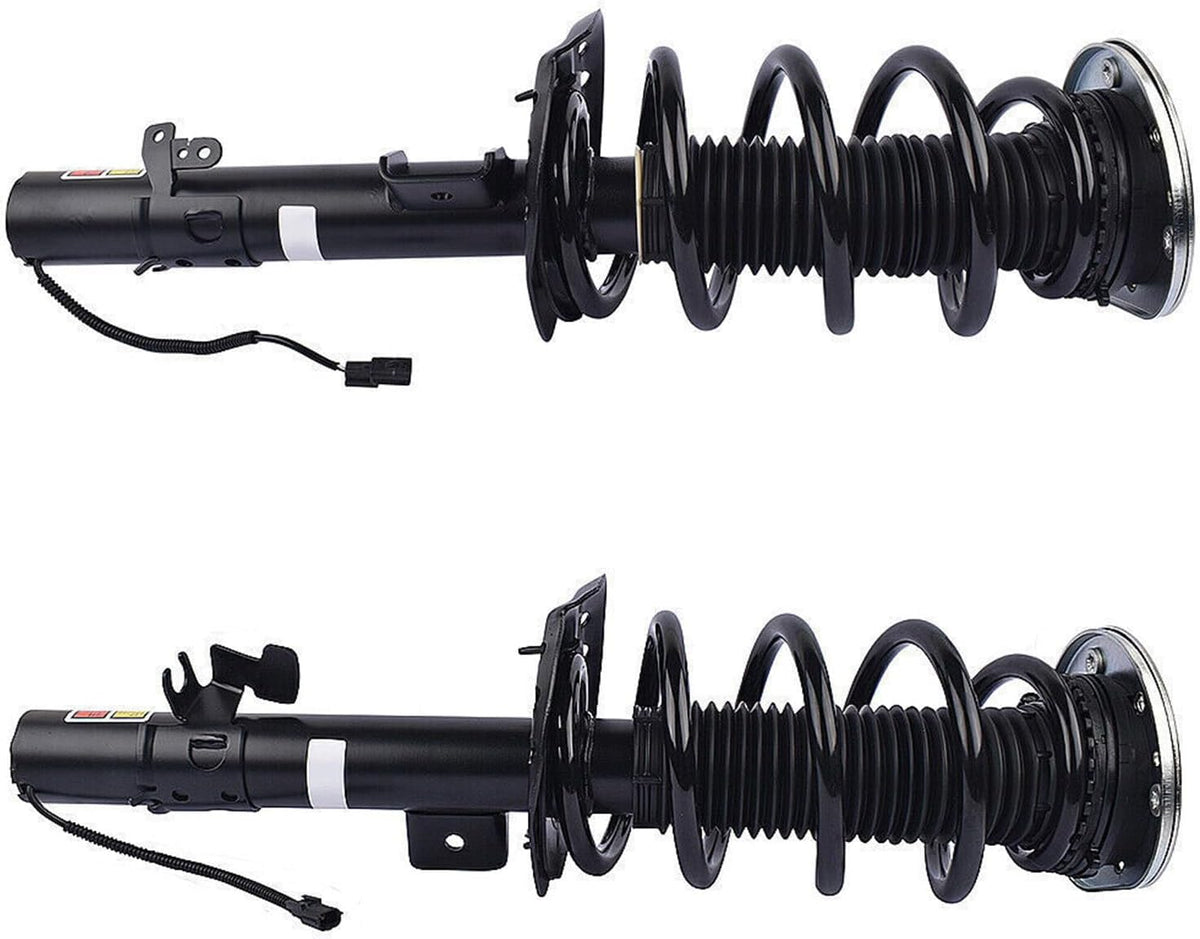 ya 12 10.8 baidi Pair Front LH+RH Shock Strut Assys w/Electric for Range Rover Evoque 2012-2018