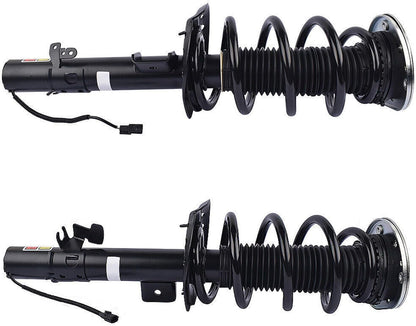 ya 12 10.8 baidi Pair Front LH+RH Shock Strut Assys w/Electric for Range Rover Evoque 2012-2018