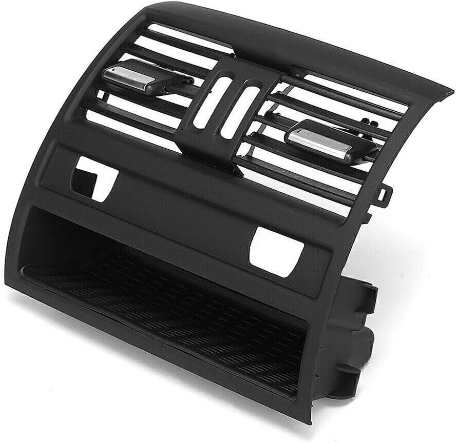 ya 5 8.10 Rear Center Console Fresh Air Outlet Vent Grille Cover for BMW 5 F10 Black
