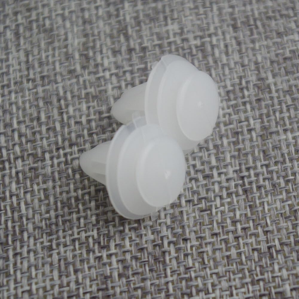 ya 2 8.15 50PCS Interior Board Retainer Clip Fastener 90467-10161 White for Toyota NEW