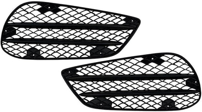 ya 2 8.15 2PCS Front Bumper Grill Fog Lamp Grille for Mercedes-Benz E Class W212 2013-2015