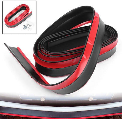 ya 4 8.14 2.5M Lower Lip Protective Strips Front Bumper Skirts Guard Rubber