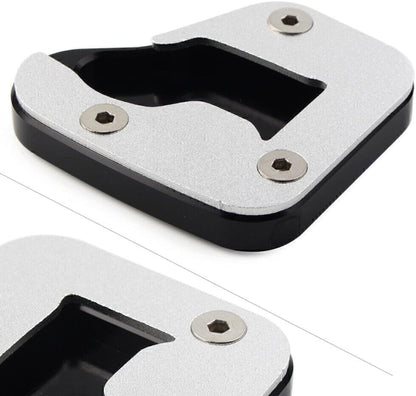 ya 4 8.8.2 for Suzuki Hayabusa 2008-2020 2018 Silver Kickstand Sidestand Enlarge Plate Pad