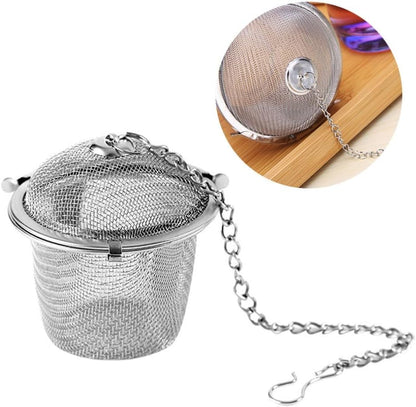 ya 14 9.20 baidi Seasoning Stainless Tea Strainer Infuser S n for Loose Steel-1