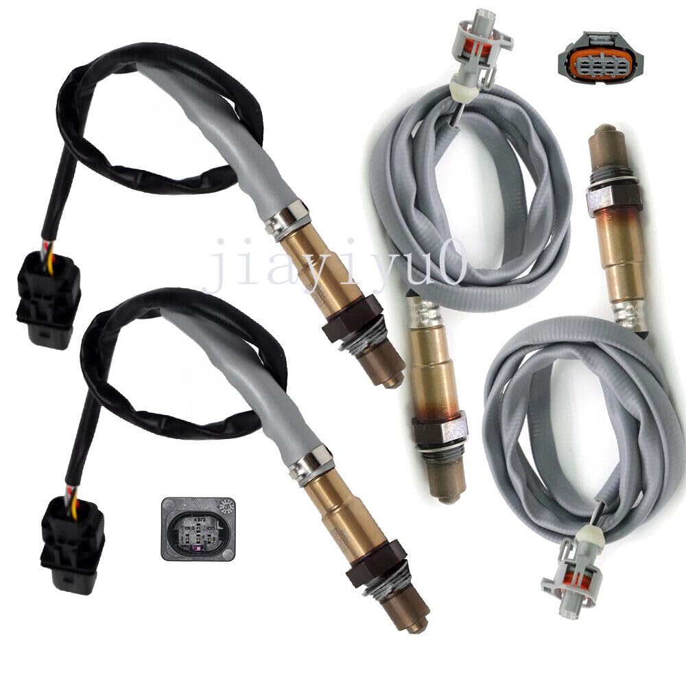 ya 4 8.8 4pcs Oxygen O2 Sensor 1&2 Upper+Lower for 2009 for Porsche 911 H6 3.6L Turbocharged