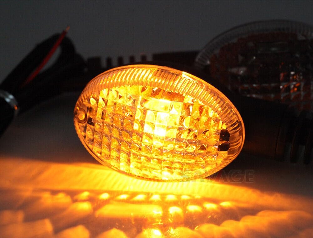 ya 7 8.24 baidi Turn Signal Light Indicator Lamp for Kawasaki NINJA 250R KLX230/R VN 650 Vulcan
