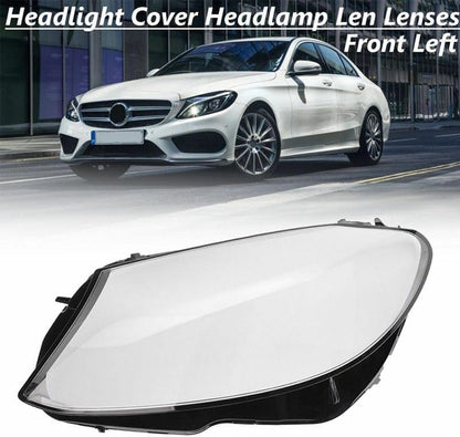 ya 7 8.24 baidi Left Side Headlight Lens Cover Shell for Mercedes-Benz W205 C180 C200 C300 14-17