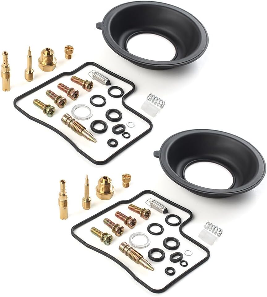 ya 13 9.15 baidi 2x Carburetor Repair Rebuild Diaphragm Kit for Honda VT1100C VT1100 C 1997-2005