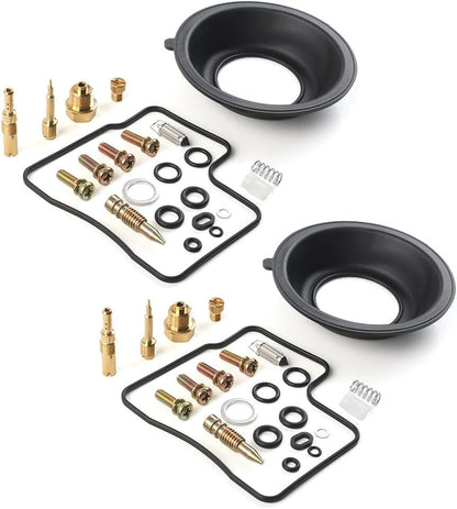 ya 13 9.15 baidi 2x Carburetor Repair Rebuild Diaphragm Kit for Honda VT1100C VT1100 C 1997-2005