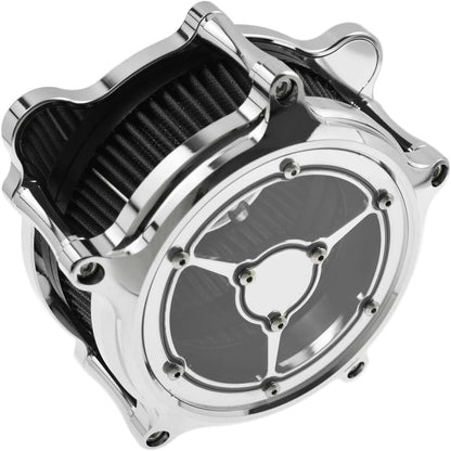 ya 5 8.10 Clarity Chrome Air Cleaner Filter for Harley Softail Breakout Fat Boy 2000-2015