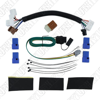 ya 23 10.7 baidi 4 Way Flat Trailer Wiring Harness Kit CX01088 for Nissan Pathfinder 2013-2020